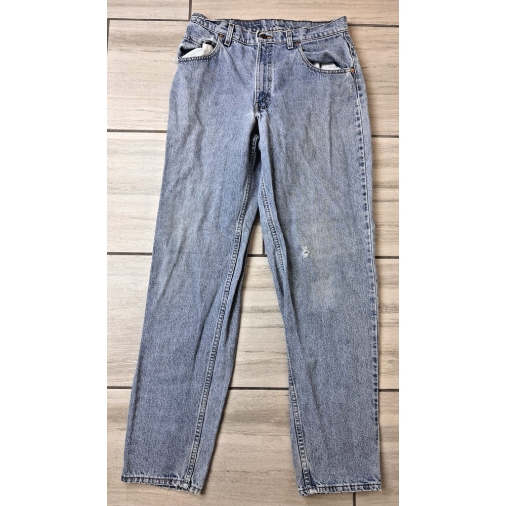 Levis 560 Loose Fit Tapered Leg Vintage Denim Faded Jeans Men's 36x34 Y2K USA a